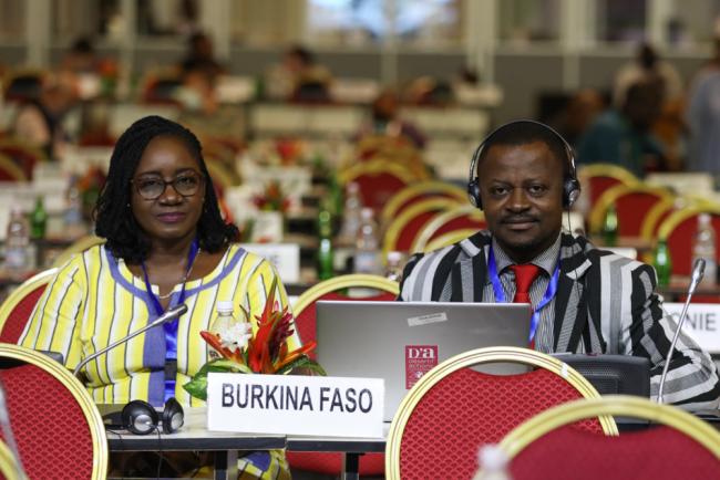 Delegates from Burkina Faso