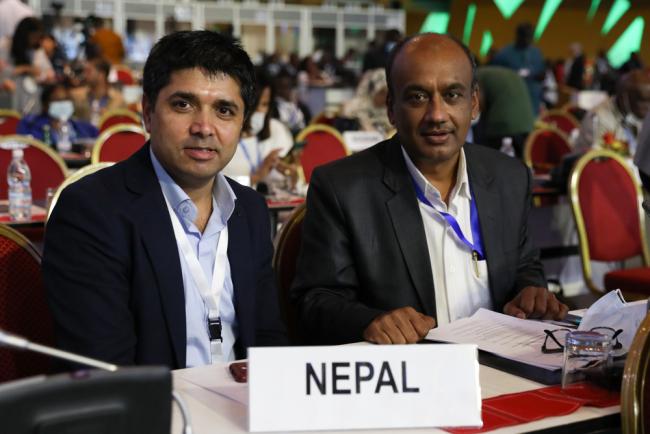 Delegates from Nepal
