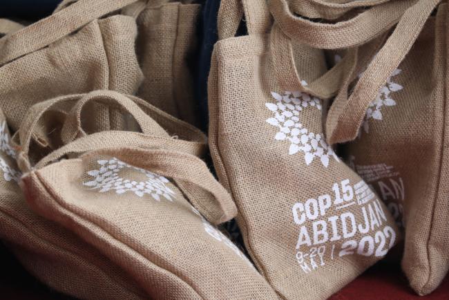 UNCCD COP15 bags