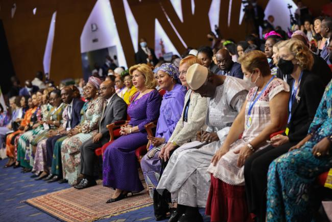 Dignitaries attend the opening of the Gender Caucus