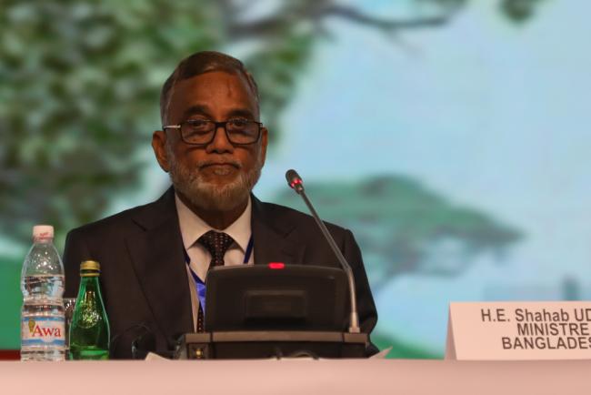Shahab Uddin, Minister of Environment, Forest and Climate Change, Bangladesh
