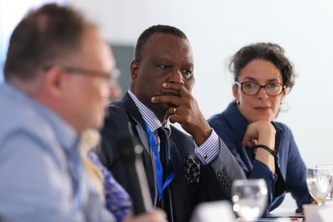 Cecil Nartey and Caroline King