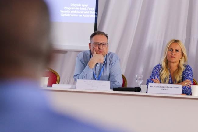 Chris Dickinson and Camilla Nordheim-Larsen