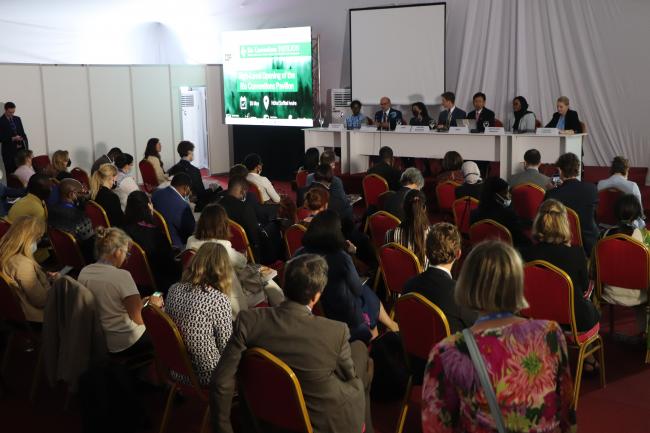 Rio Convention Pavilion opening at UNCCD COP 15