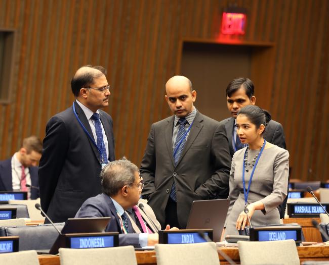 India in consultation before the session