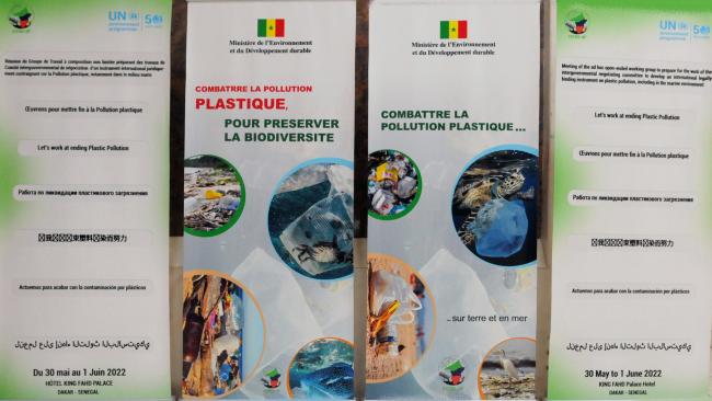 Plastic pollution posters