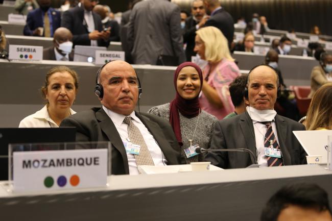 Amal Lemsioui; Saida Ech-chayeb; Mohammed Hajroun; and Hssain Adad, Morocco - BRS COPs - 7June2022 - Photo.jpg