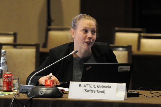 Gabriela Blatter, Council Member, Switzerland
