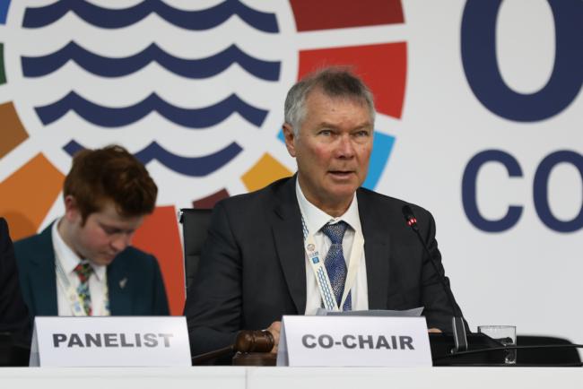 Co-Chair David Parker, Minister for the Environment, Oceans and Fisheries, New Zealand