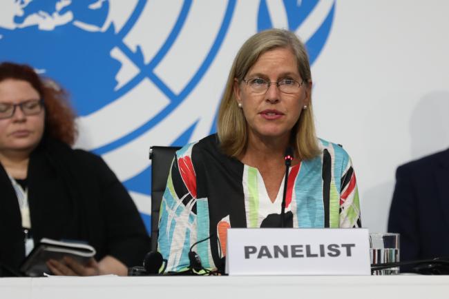 Susan Gardner, Director for Ecosystems Division, UN Environment Programme (UNEP)