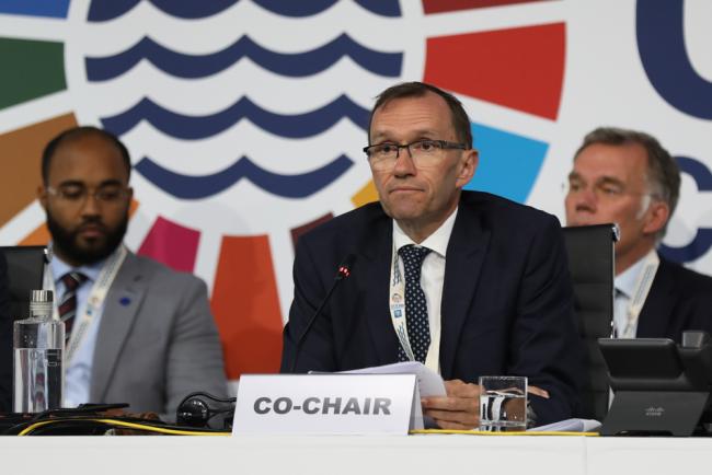Co-Chair Espen Barth Eide, Minister of Climate and the Environment, Norway