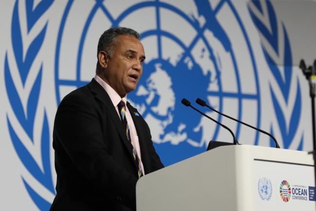 Tapugao Falefou, Permanent Secretary, Tuvalu