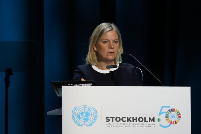 Magdalena Andersson, Prime Minister of Sweden