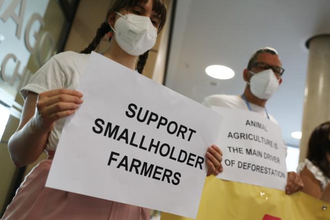 Agriculture demonstration 