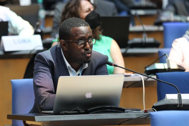 Muluneh Hedeto, Ethiopia, on behalf of the Least Developed Countries (LDCs)