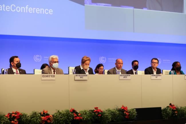 Delegates gather for the open-ended consultations convened by the incoming Presidency 