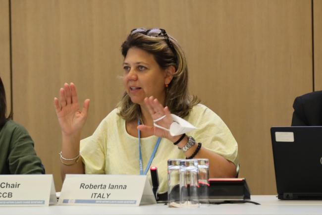 PCCB Co-Chair Roberta Ianna, Italy