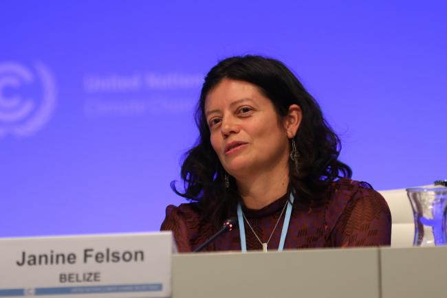 Janine Felson, Belize