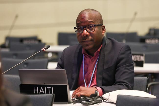 Kénel Délusca, Haiti, Least Developed Countries Expert Group (LEG)
