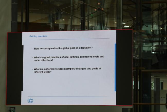Delegates were asked to focus on three key questions during the workshop