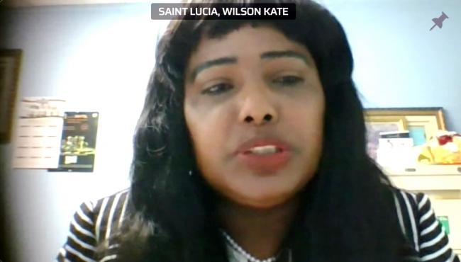 Kate Wilson, Saint Lucia