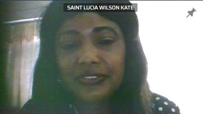 Kate Wilson, Saint Lucia