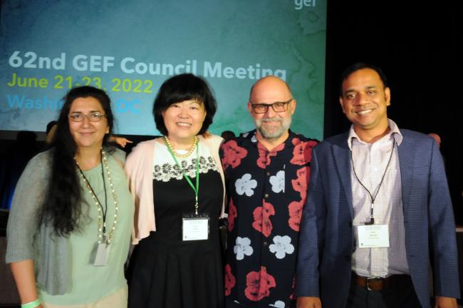 Members of the GEF Secretariat