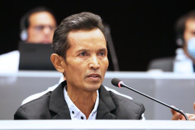 Sriyono, a victim of asbestosis, which was caused by exposure to chrysotile asbestos poisoning, from Indonesia. 