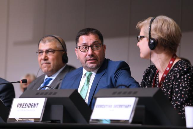 Osvaldo Alvarez, Basel Convention COP15 President