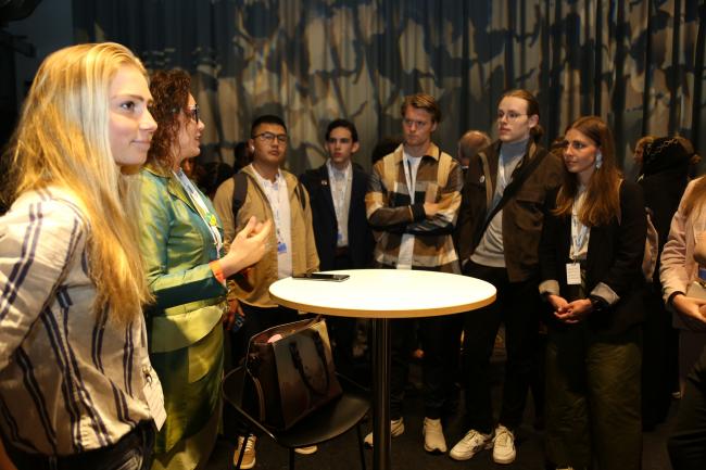 Participants during Side Event - Generations Climate Change Shapers