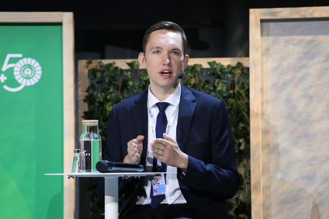 Vladislav Kaim, Children and Youth constituency to UN Framework Convention on Climate Change (YOUNGO) Green Jobs focal point and UN Secretary General Youth Advisor on Climate Change