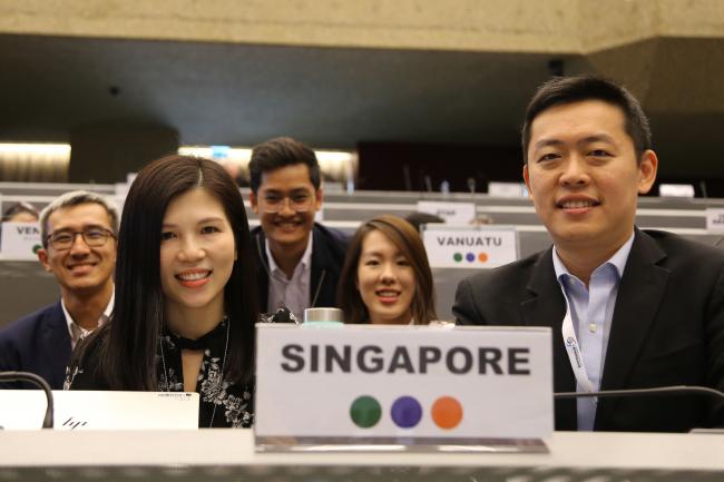Delegates from Singapore