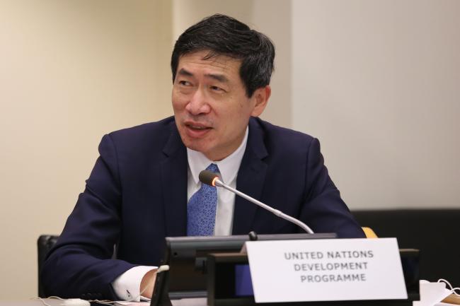 Haoliang Xu, UN Assistant Secretary-General, UNDP Assistant Administrator and Director of Bureau for Policy and Programme Support, UNDP - UCGL 5 Forum - 12 July 2022 - Photo