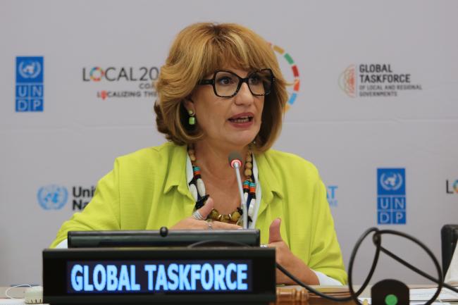 Emilia Saiz Carrancedo, UCLG Secretary General - UCGL 5 Forum - 12 July 2022 - Photo