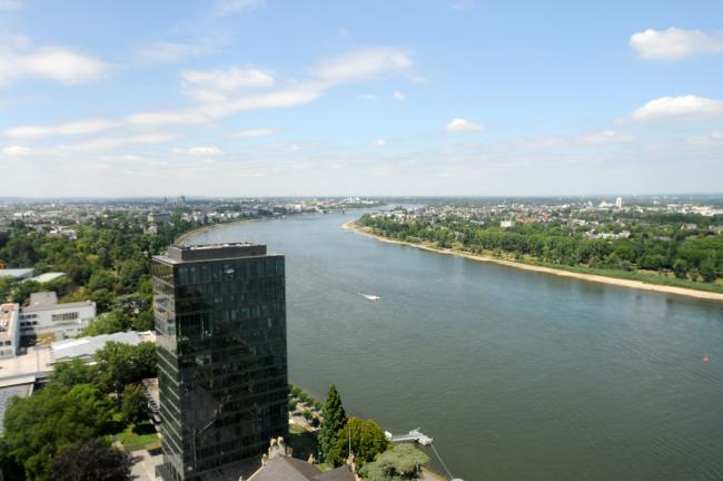 A view of Bonn from the UN building