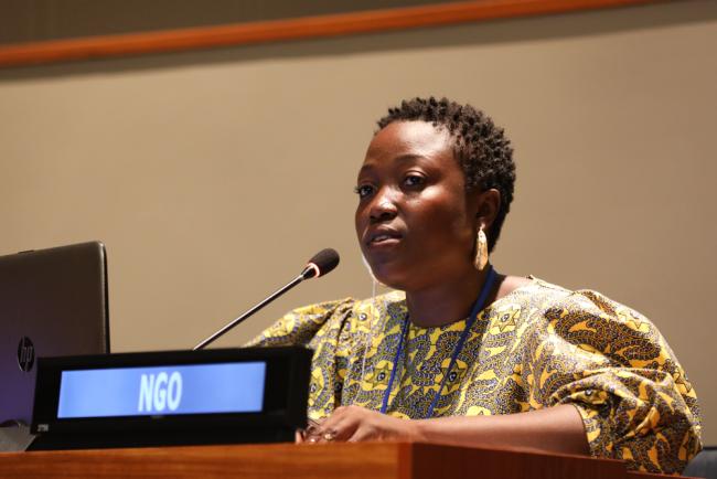 Hombalotouna Marcelline Attegoua, NGOs Major Group