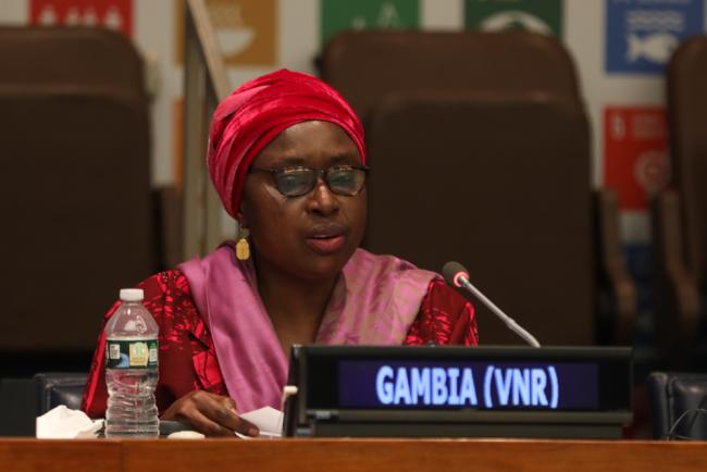 Fatou Kinteh, Minister for Gender, Children and Social Welfare, The Gambia