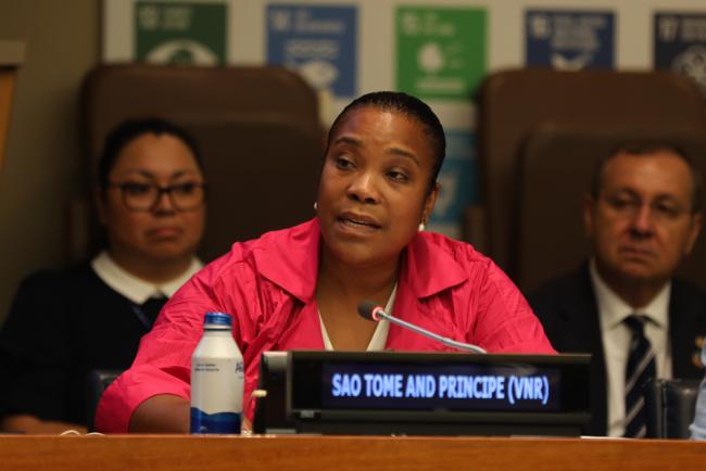 Edite Ramos da Costa Tenjua, Minister of Foreign Affairs, São Tomé and Príncipe