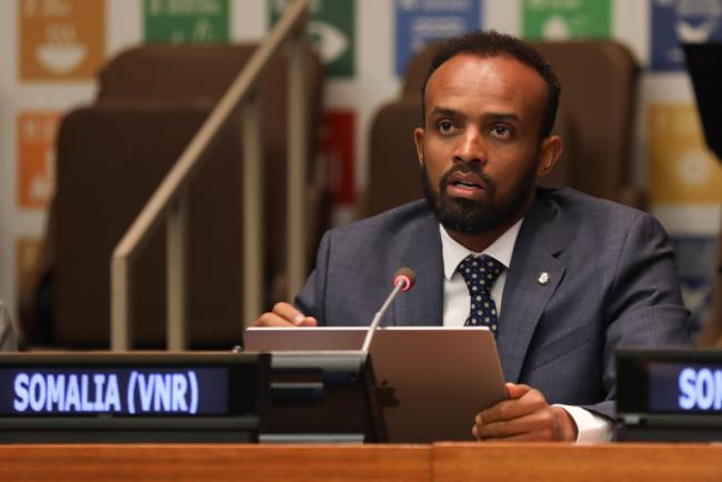 Sharmarke Farah, Director General of the National Bureau of Statistics, Somalia