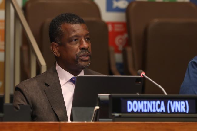 Vince Henderson, Minister for Planning, Economic Development, Climate Resilience, Sustainable Development and Renewable Energy, Dominica