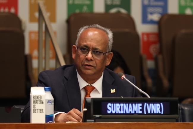 Albert Ramdin, Minister of Foreign Affairs, International Business and International Cooperation, Suriname