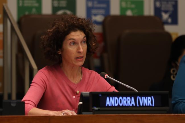 Maria Ubach Font, Minister of Foreign Affairs of the Principality, Andorra