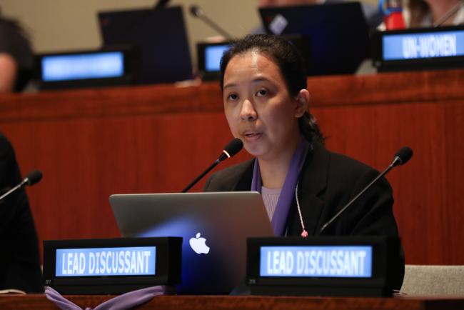 April Porteria, Asia Pacific Forum on Women, Law and Development (APWLD)