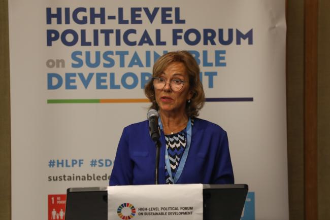 Olga Algayerova, Executive Secretary, Economic Commission for Europe, and Coordinator of the Regional Commissions