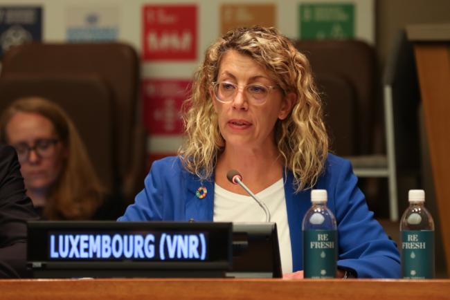Joëlle Welfring, Minister for Environment, Climate and Sustainable Development, Luxembourg