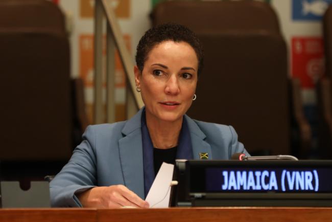 Kamina Johnson Smith, Minister for Foreign Affairs and Foreign Trade, Jamaica