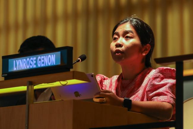Lynrose Genon, Member of the Executive Council, Young Women Leaders for Peace, the Philippines
