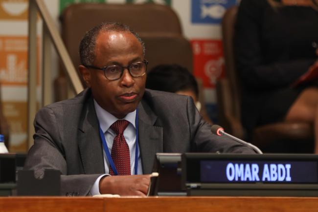 Omar Abdi, Deputy Executive Director for Programmes, UNICEF