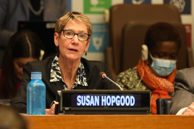 Susan Hopgood, President, Education International