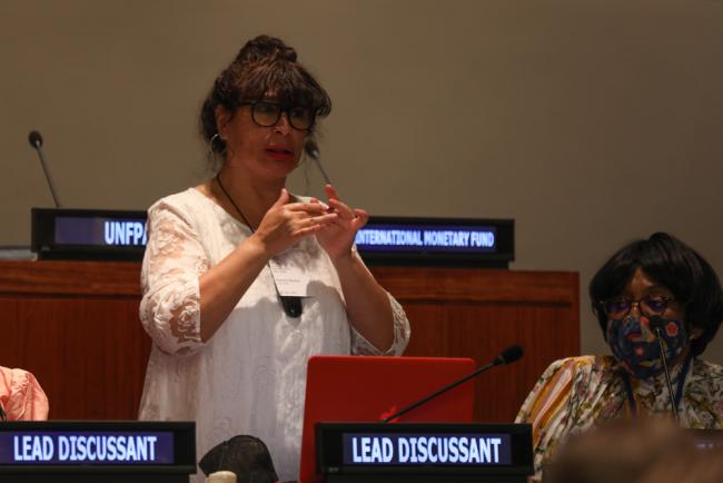 Pamela Molina, Executive Director, World Federation of the Deaf